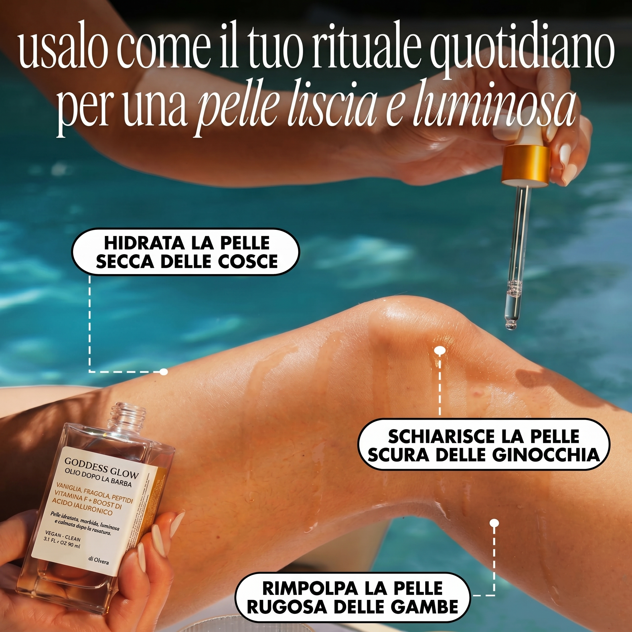 Goddess Glow™ - Olio rigenerante post-epilazione