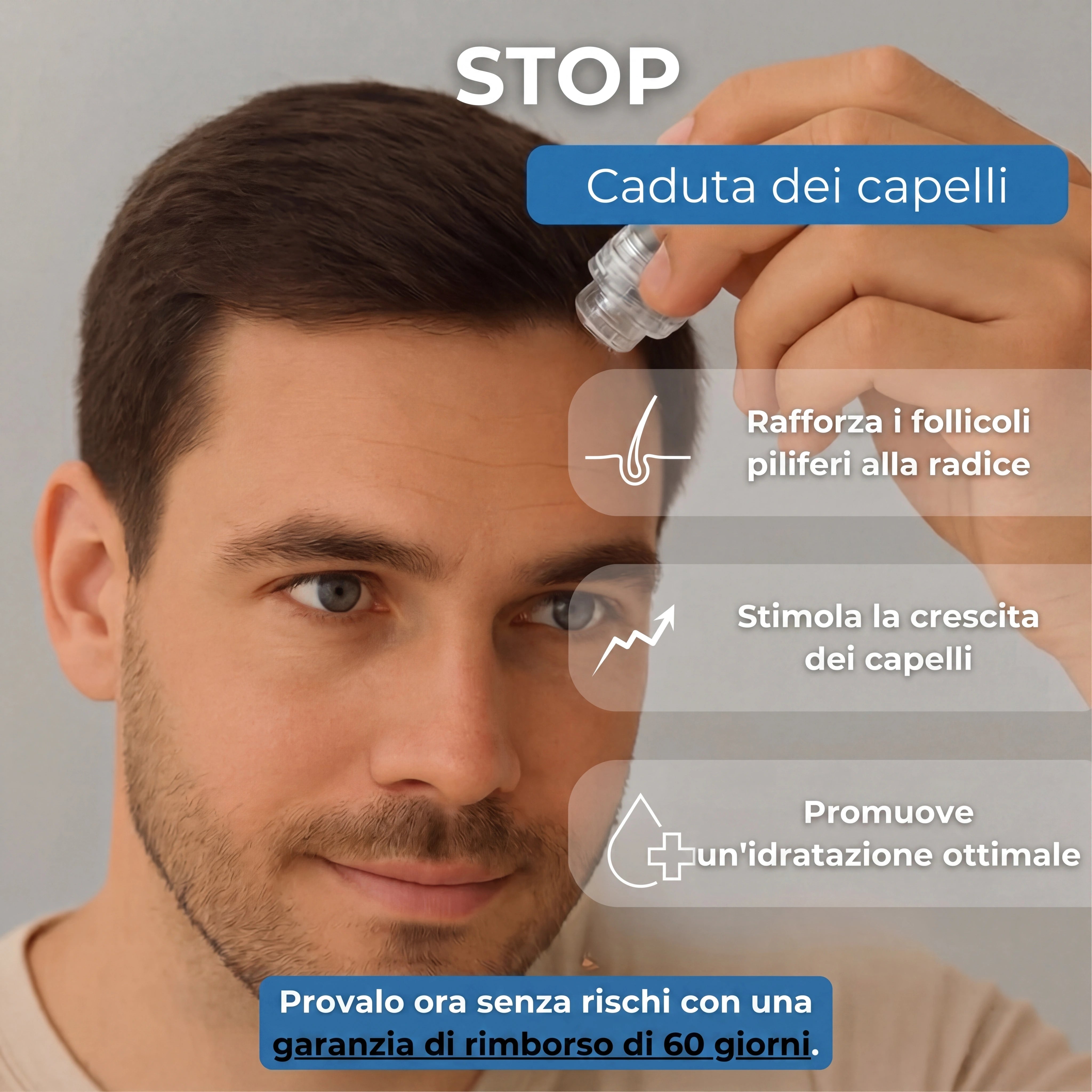 Tecnologia Capillare Micro-infuse® per Uomo