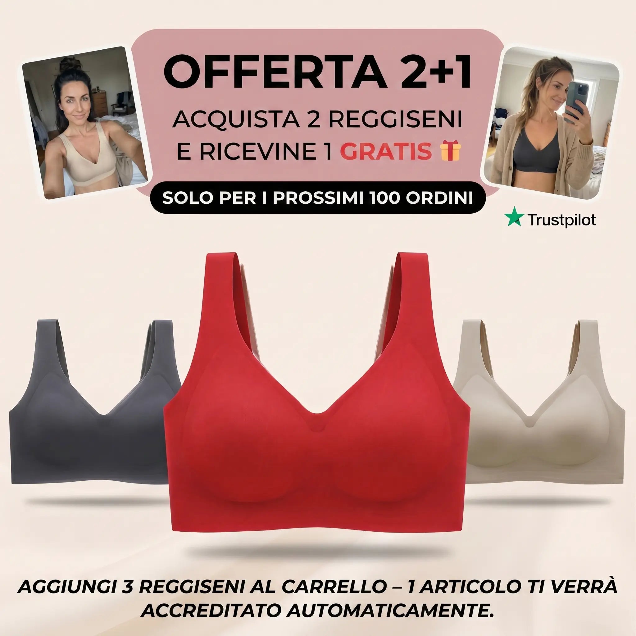 olvera – Reggiseno Premium senza cuciture