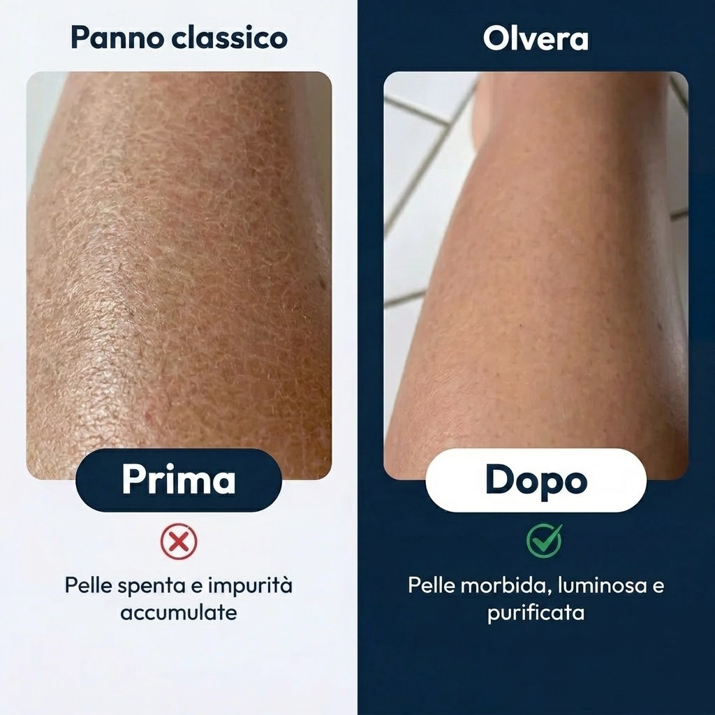 Telo doccia esfoliante Olvera