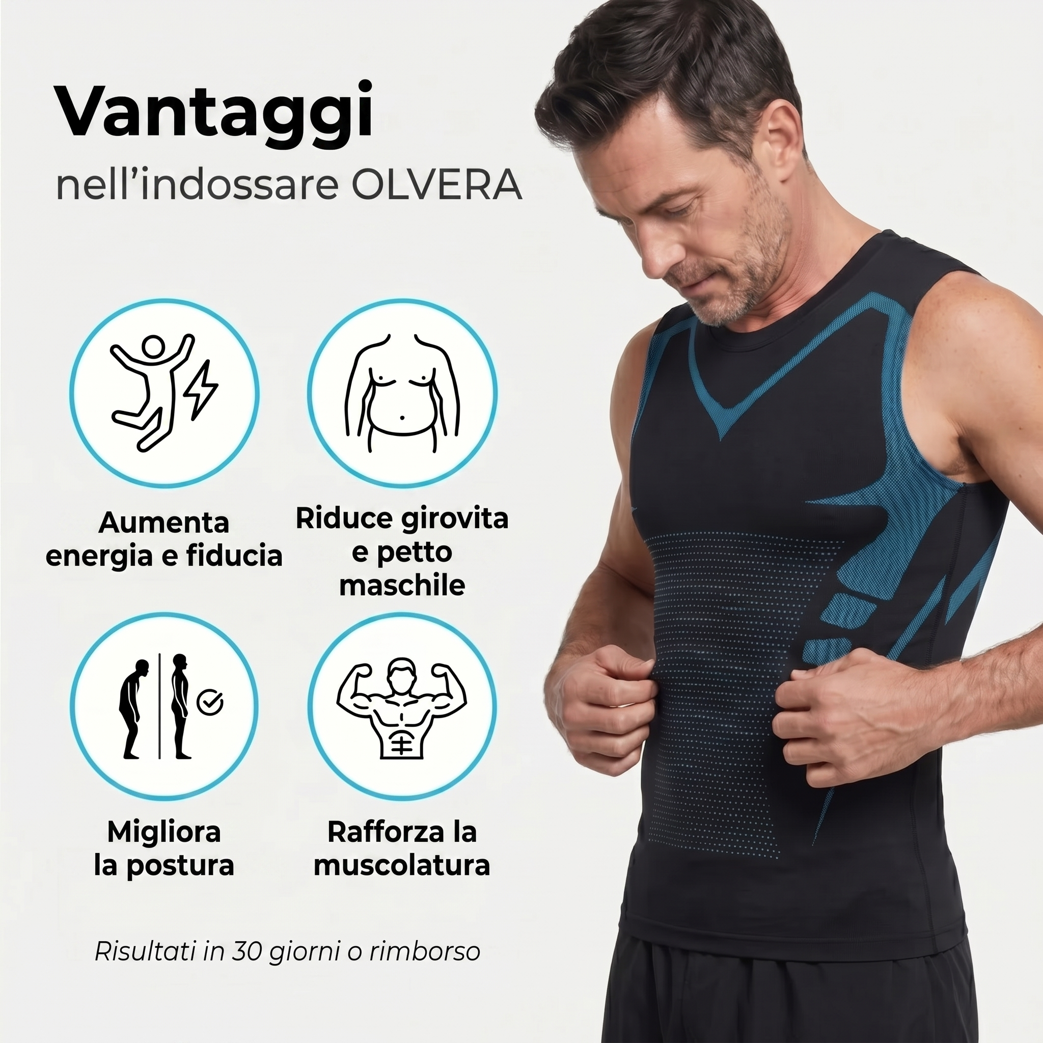 OLVERA™ 4.0 Finalmente, una giornata in cui non pensi più alla pancia.