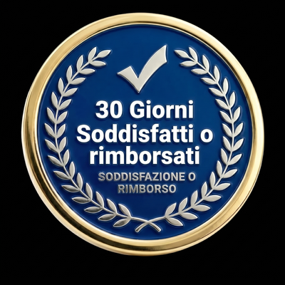 Garanzia di rimborso 30 giorni