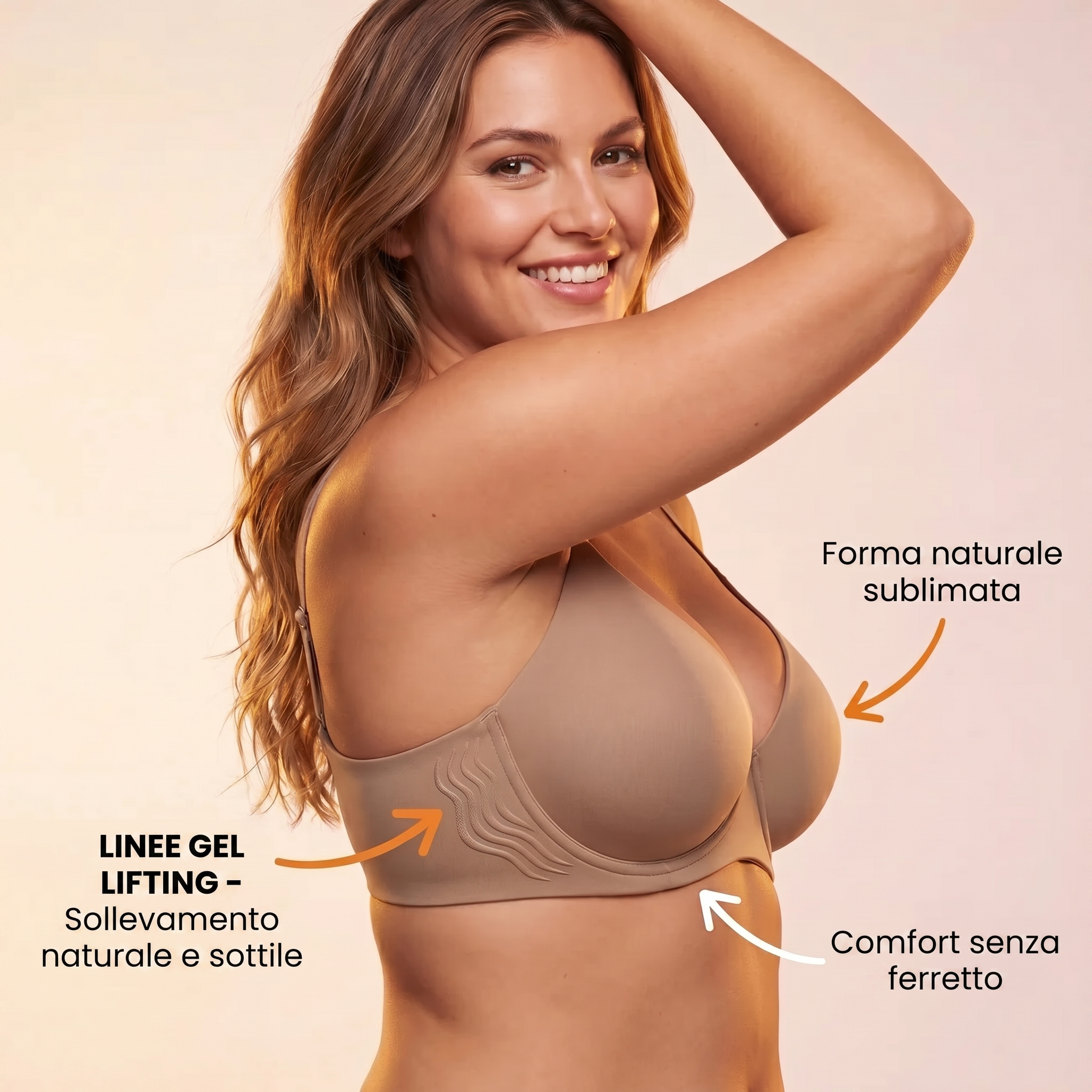 Il reggiseno in gel 3D Lift