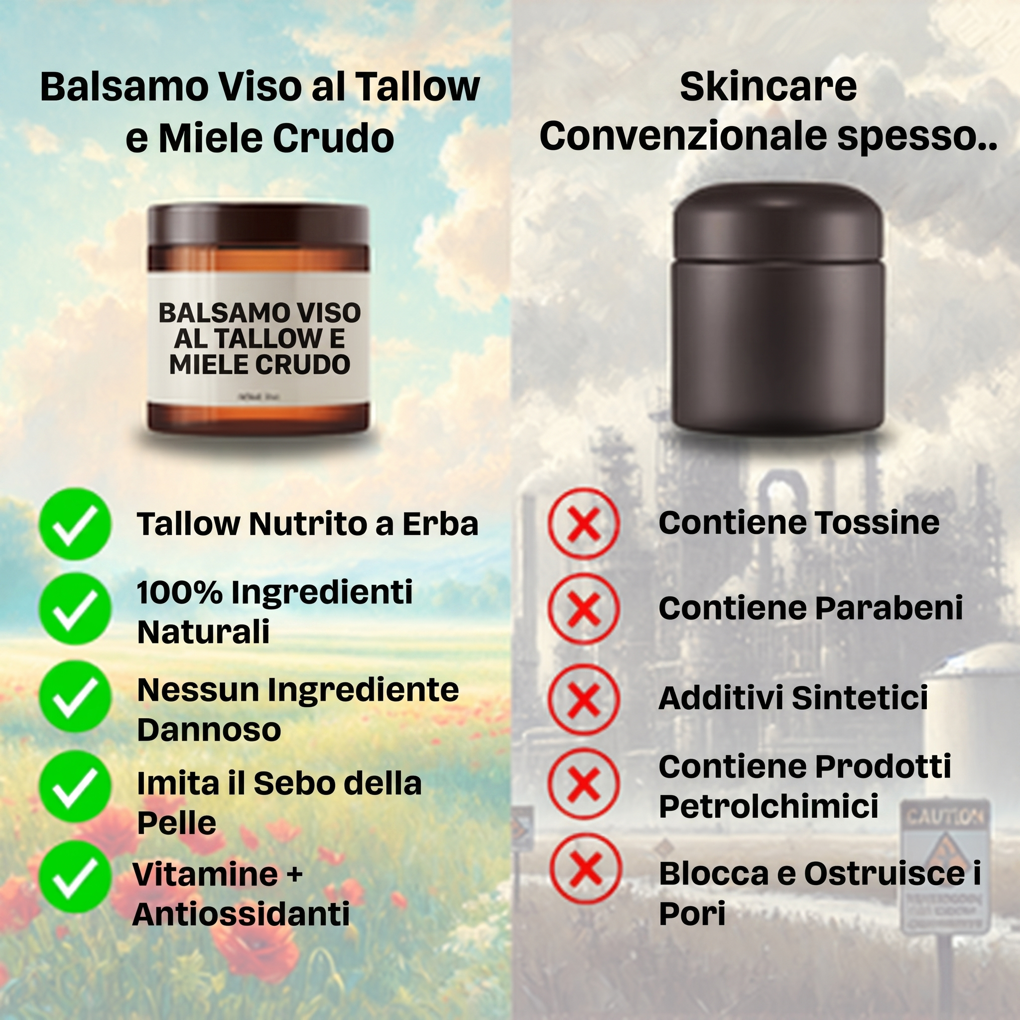Balsamo Viso al Sego e Miele Grezzo