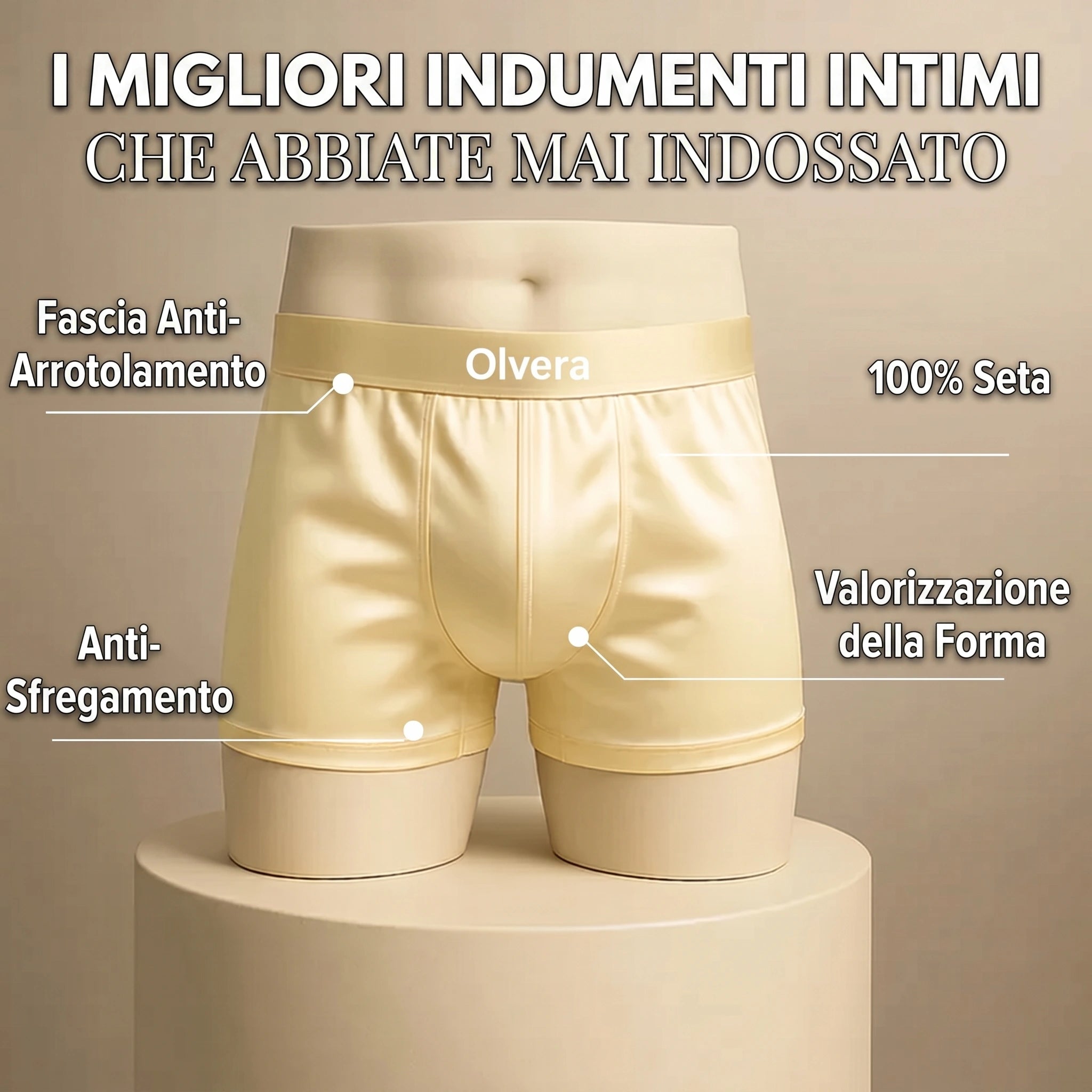 Boxer in Seta Olvera | Comfort di lusso, progettato in modo sostenibile
