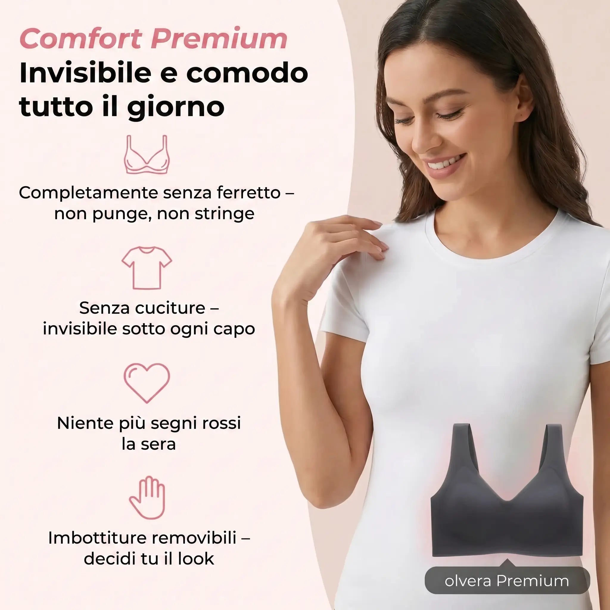 olvera – Reggiseno Premium senza cuciture